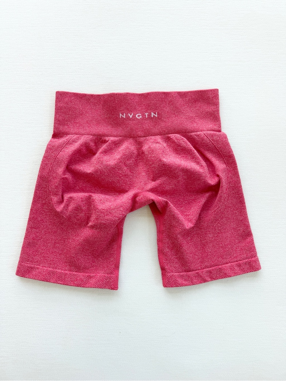 NVGTN Red Biker Shorts Size S No Front Seam